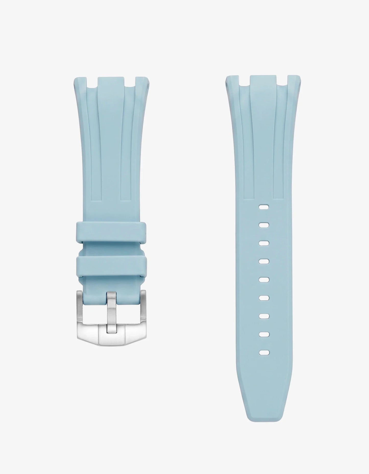 Rubber Strap Light Blue For AP x Swatch Royal Pop