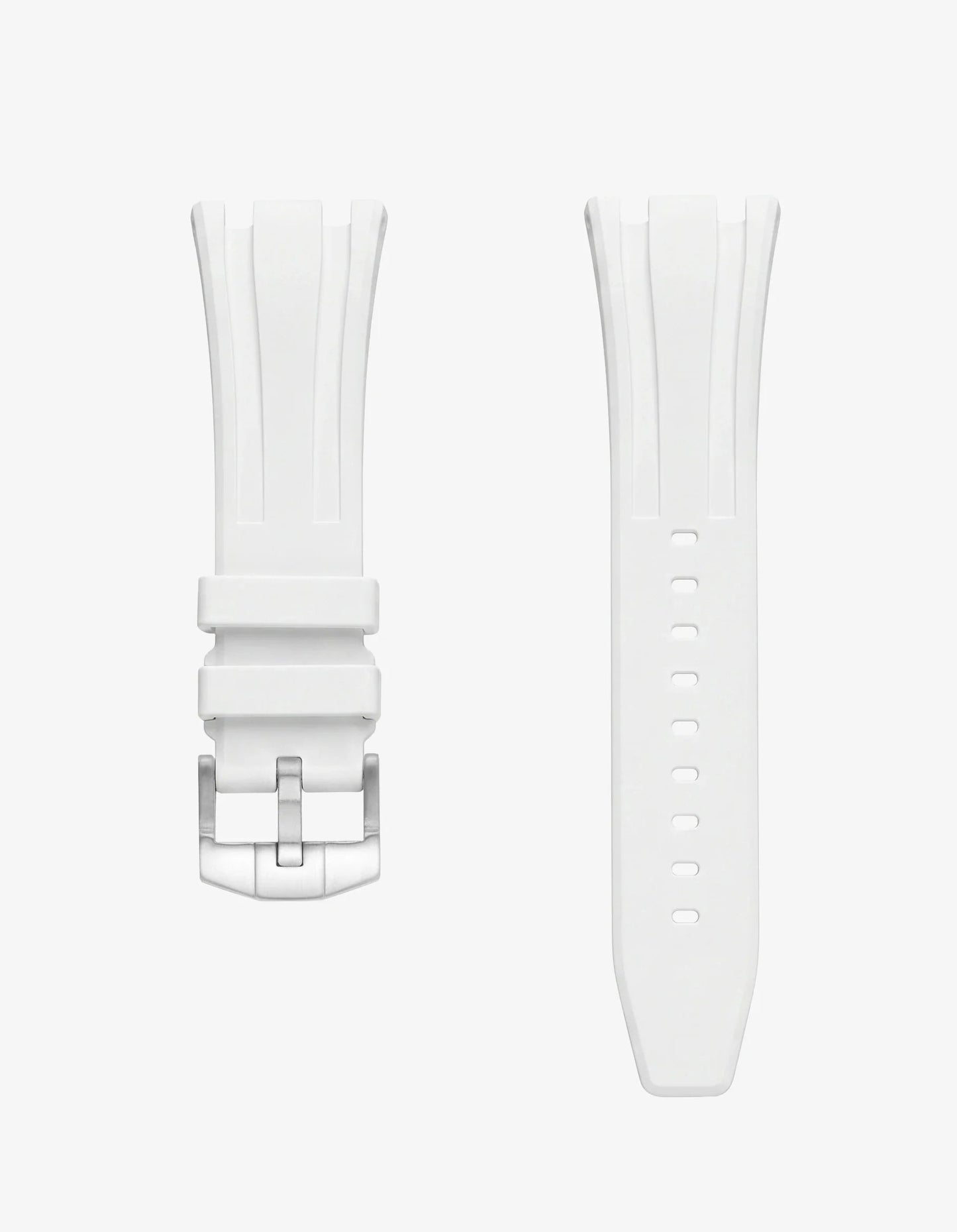 Rubber Strap White For AP x Swatch Royal Pop