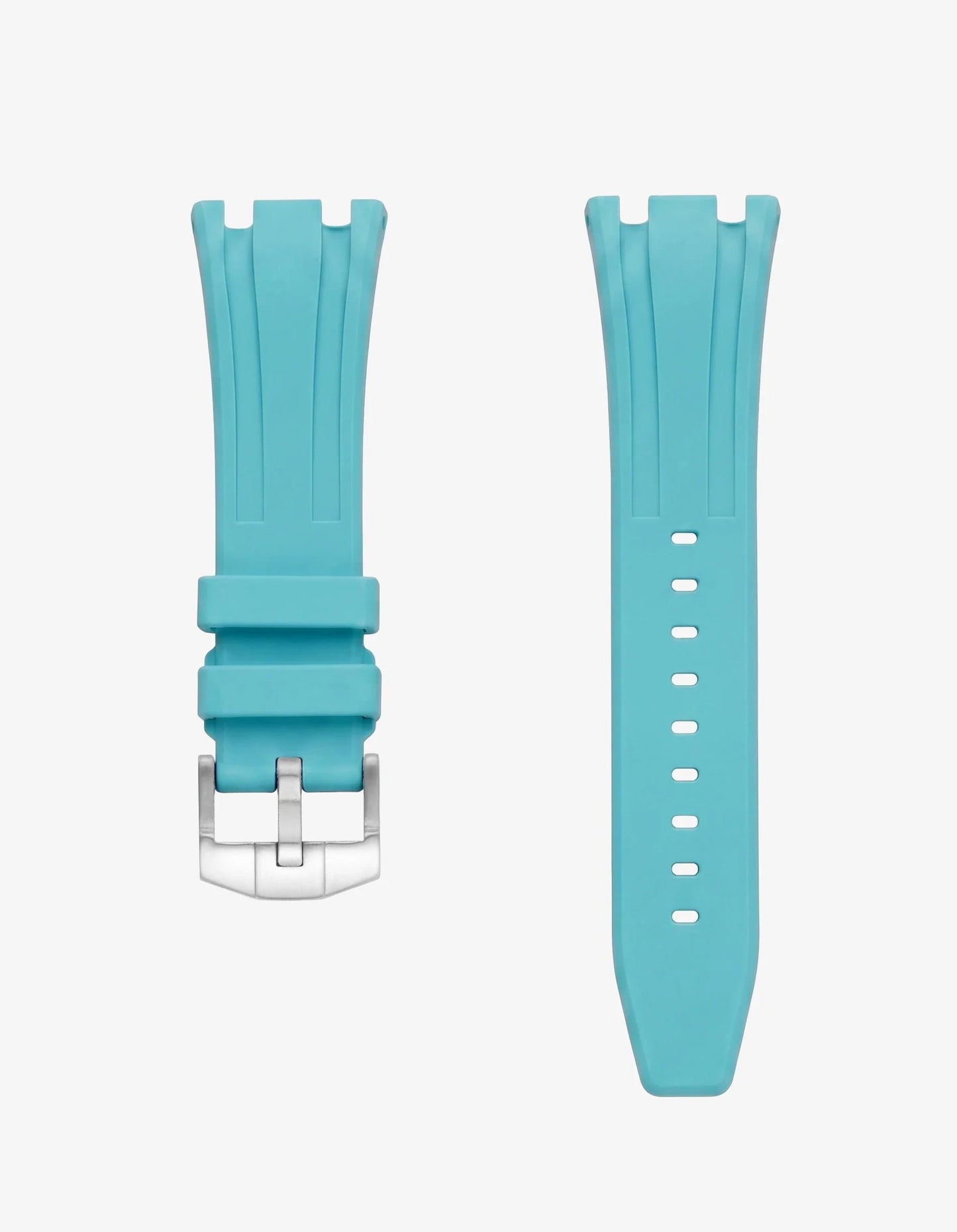 Rubber Strap Turquoise For AP x Swatch Royal Pop