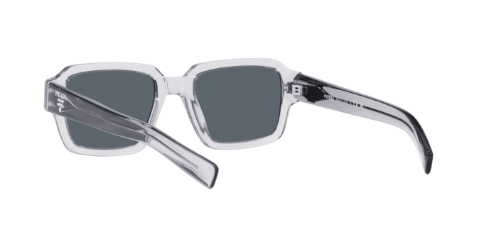 Prada 0PR 02ZS U430A9 Men's Sunglasses - Transparent Grey