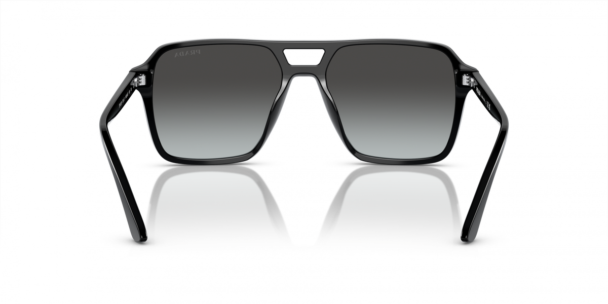 Prada PR 20YS 1AB06T Men's Aviator Sunglasses - Black Sunglasses