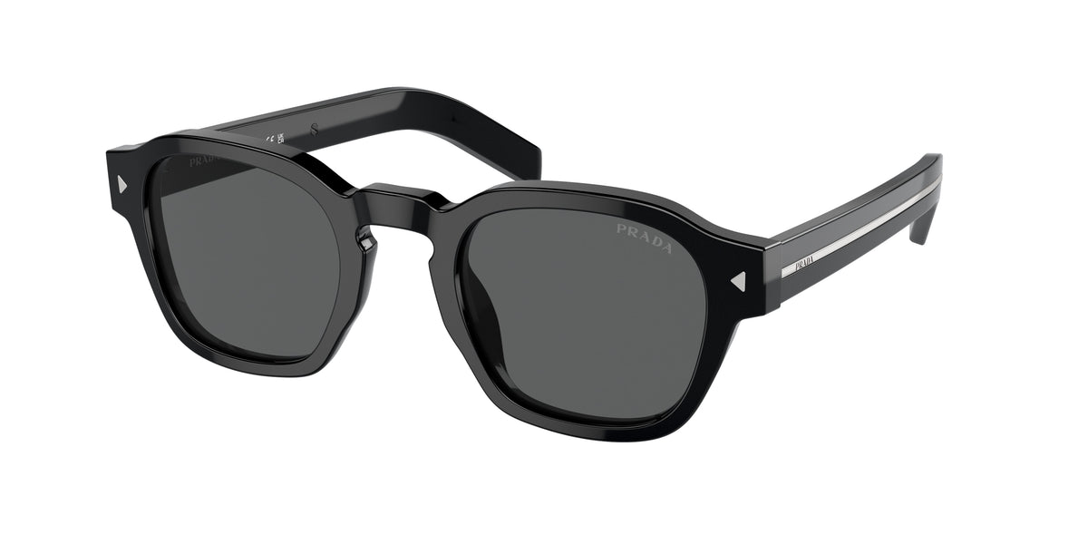 Prada PR A16S 16K731 Men's Sunglasses - Black Frame, Dark Grey Lenses