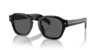 Prada PR A16S 16K731 Men's Sunglasses - Black Frame, Dark Grey Lenses