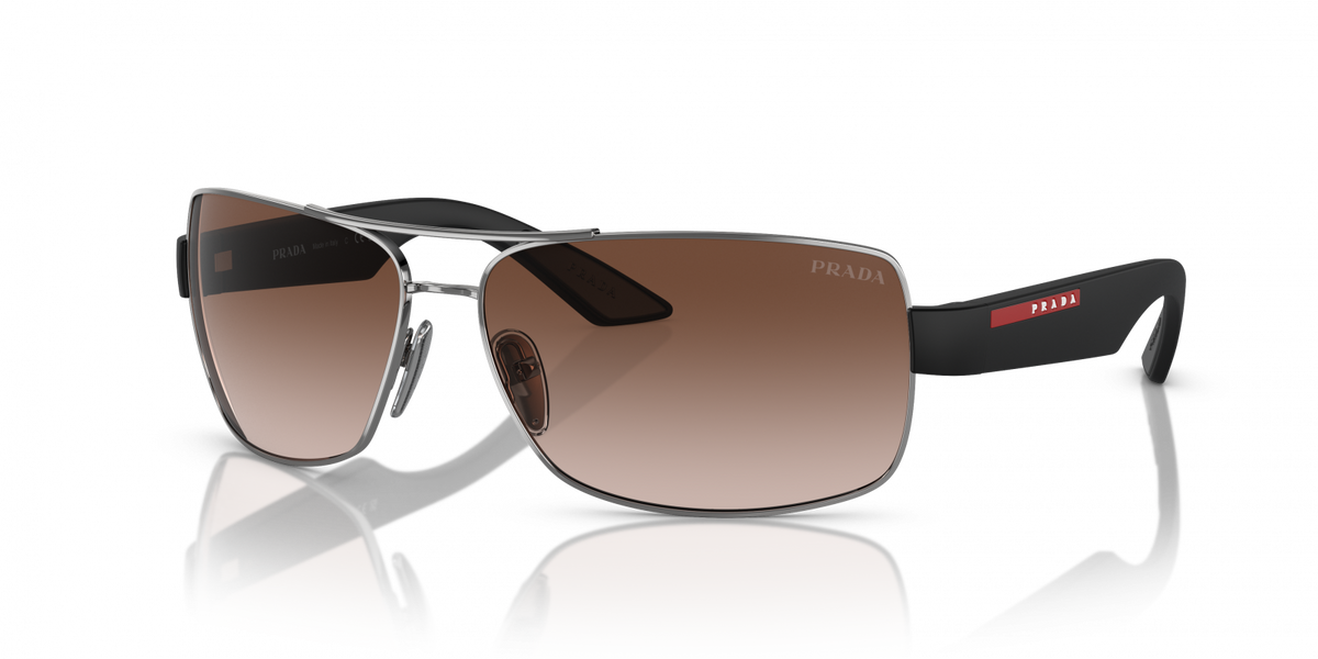 Prada Linea Rossa PS 50ZS 5AV02P Sunglasses for Men - Sunglasses at Amevista.com