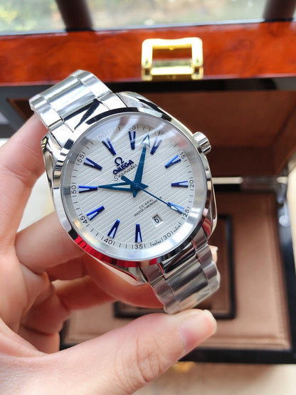 Omega Seamaster Aqua Terra White Dial
