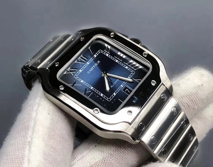 Cartier Santos de Cartier Blue Dial