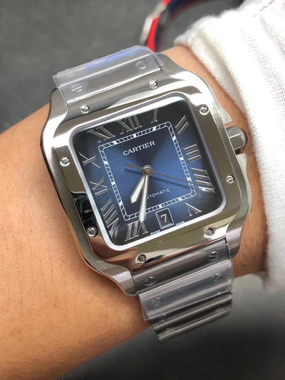 Cartier Santos de Cartier Blue Dial