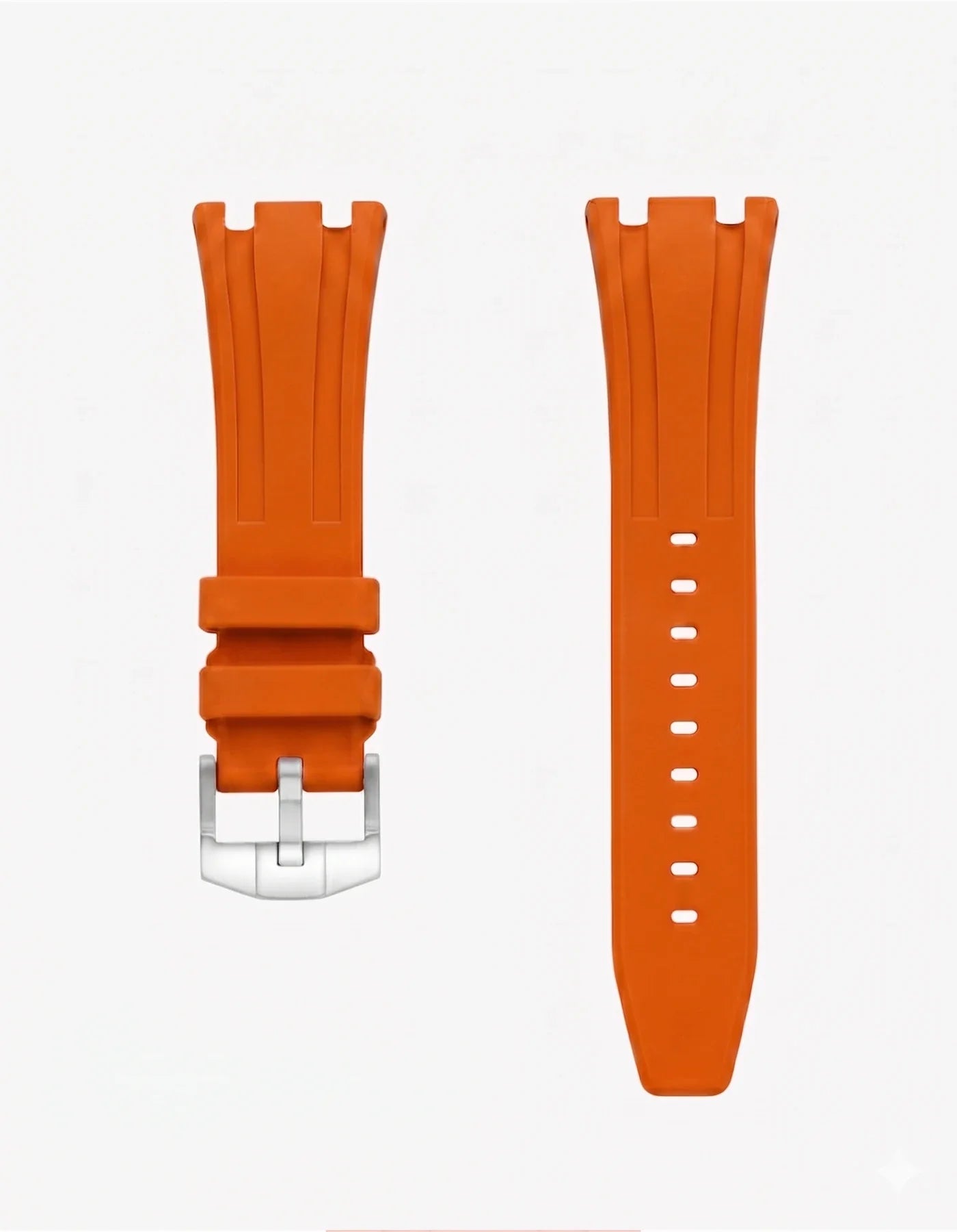 Rubber Strap Orange For AP x Swatch Royal Pop