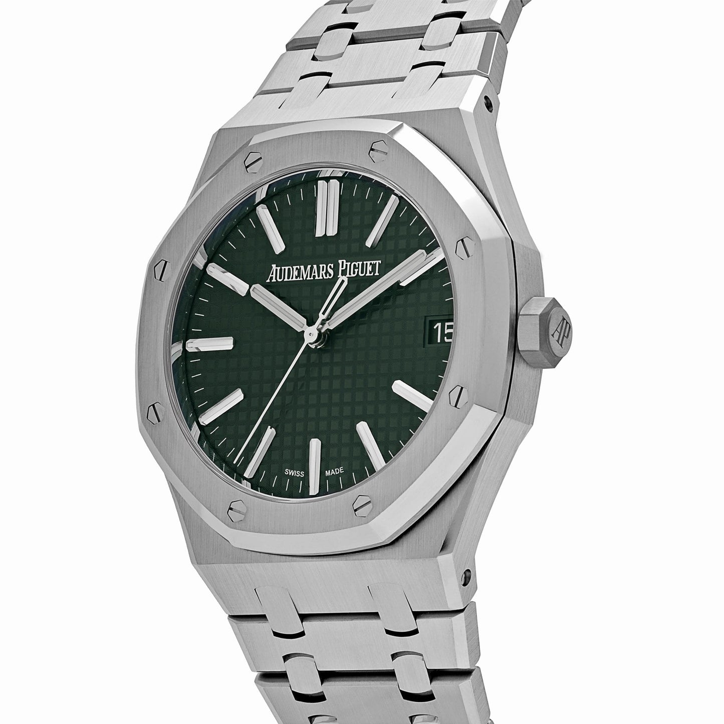 Audemars Piguet Royal Oak 3285 V3 – AAA+ 15510ST.OO.1320ST.09 Stainless Steel Green Dial (2025)