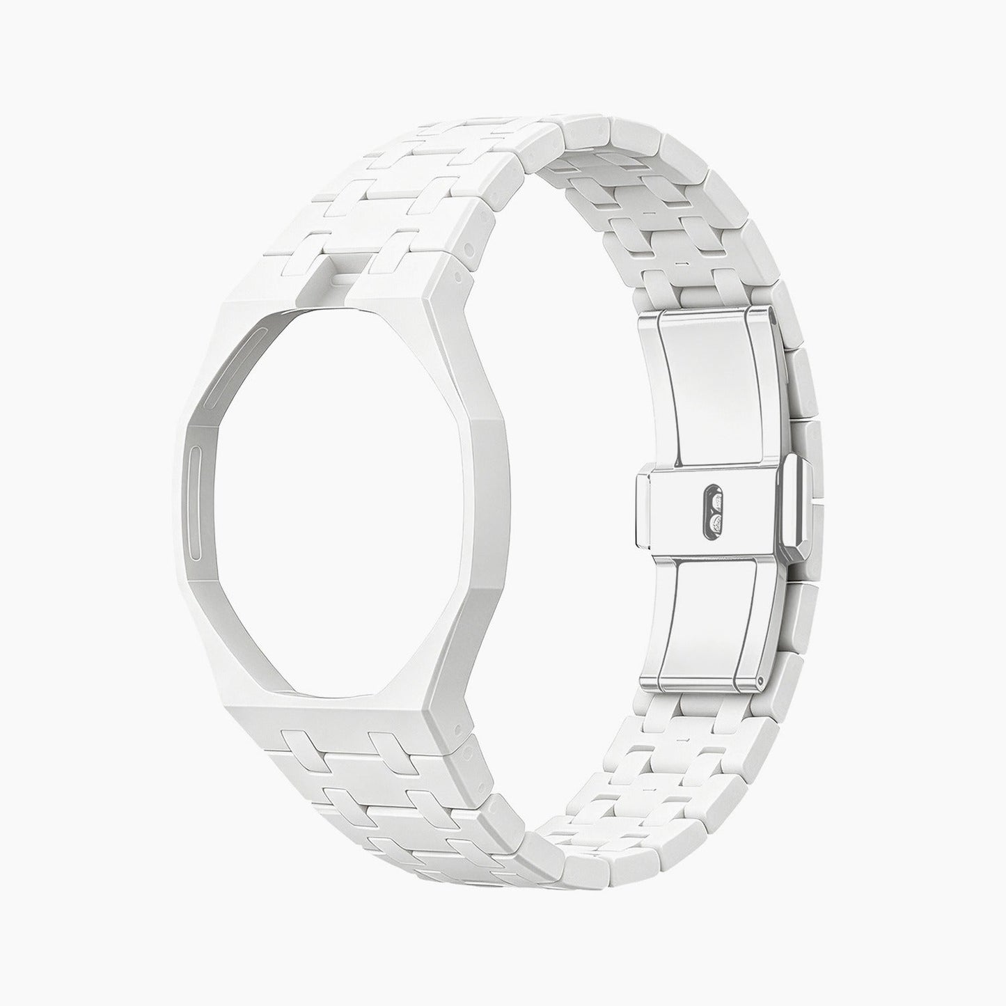 Audemars Piguet x Swatch Royal Pop "HUIT BLANC" 40 mm + Ceramic Case-Strap