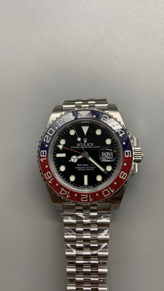 Rolex GMT-Master II "Pepsi" 40 –  VSF SUPER CLONE – 126710BLRO – Jubilee Bracelet