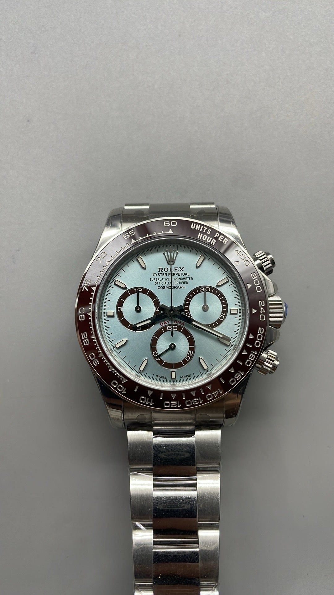 Rolex Cosmograph Daytona "Ice Blue" 40 – VSF SUPER CLONE – 126506 – Oyster Bracelet